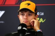Lando Norris after the Italian Grand Prix - Source: Getty